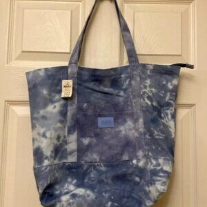 NWT Pink by Victoria’s Secret Blue Tie Dye Tote